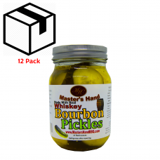 Bourbon Pickles 16oz (In Real Whiskey) Case of 12 MHPWS1001