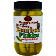 Bourbon Pickles 16oz (In Real Whiskey) (Case of 6) Partial Case MHPWS1001